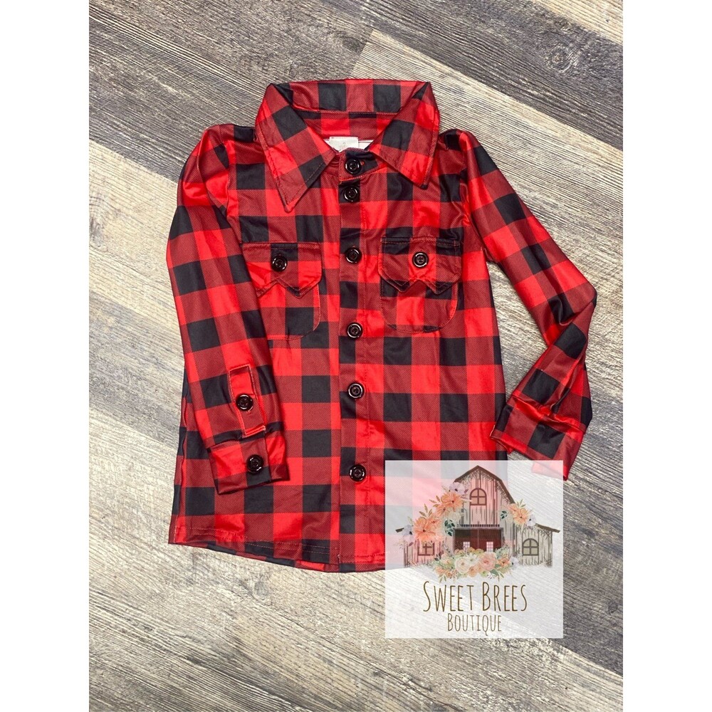NEW BOYS BOUTIQUE BUTTON UP 6/7